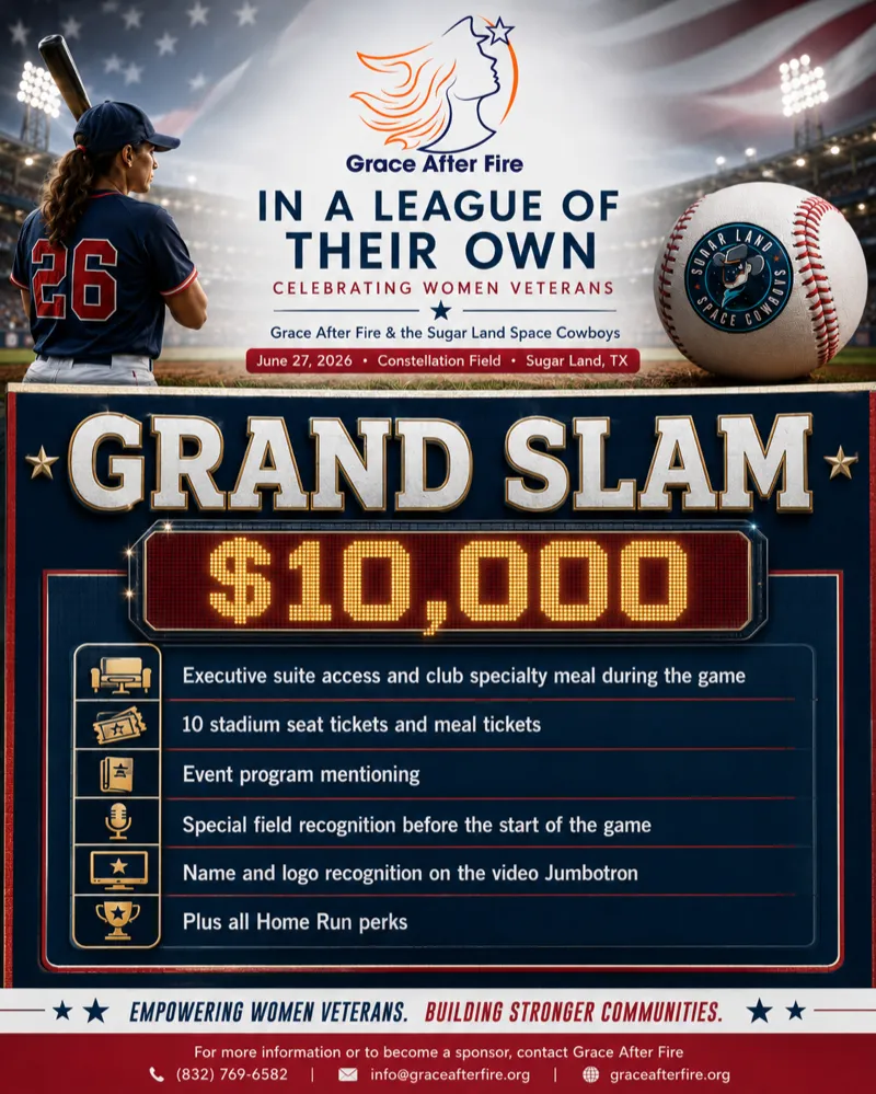 Grand Slam — $10,000 America 250 sponsorship package
